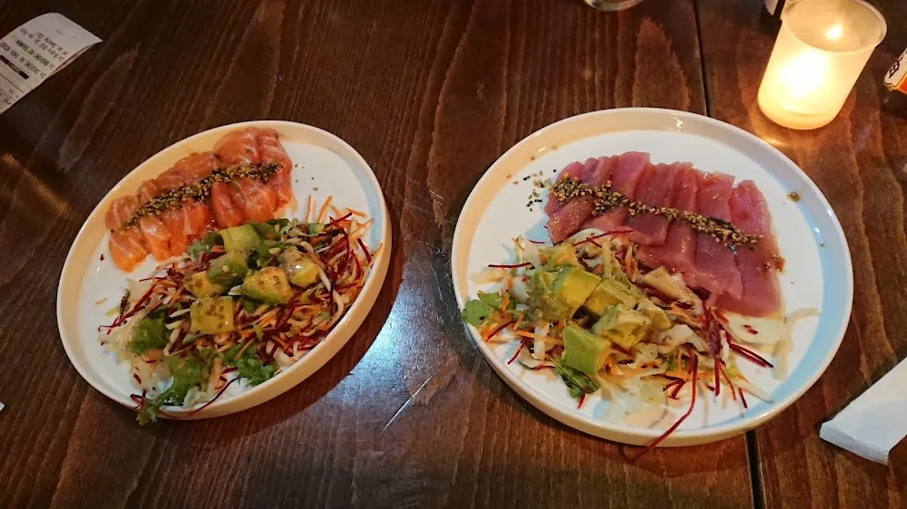 Sashimi Saumon Et Thon